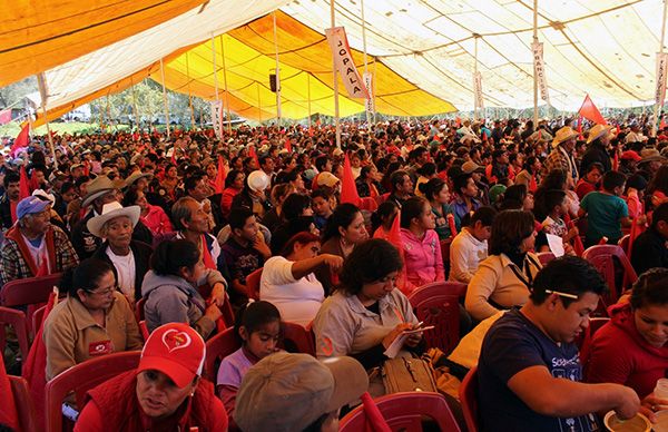 Jopala agradece el trabajo de Antorcha