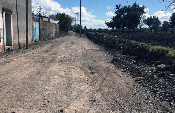 Avanza adoquinamiento en Tlapanalá