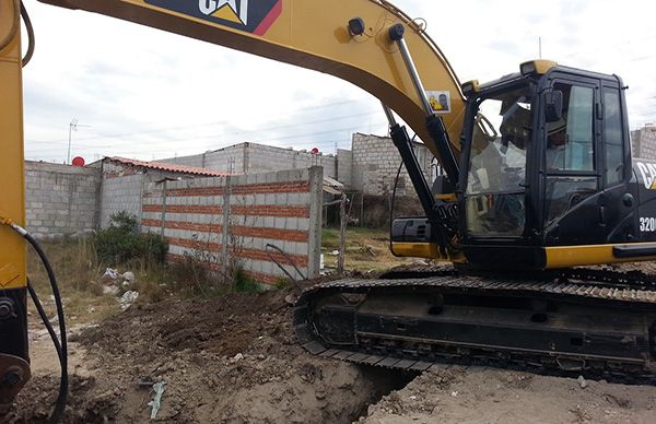 Avanza obra de drenaje en la invierten 10 mdp
