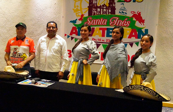 Invita Ahuatempan a su feria 2016