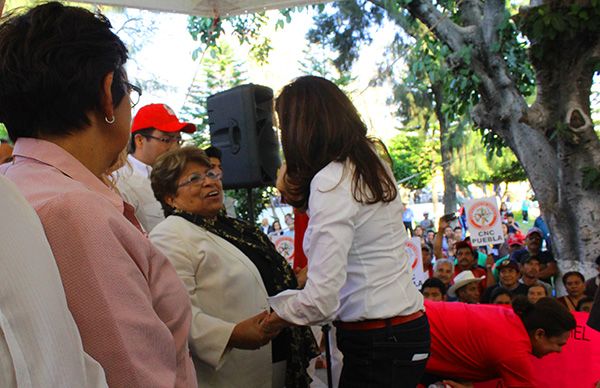 Apoyan legisladoras antorchistas campaña electoral