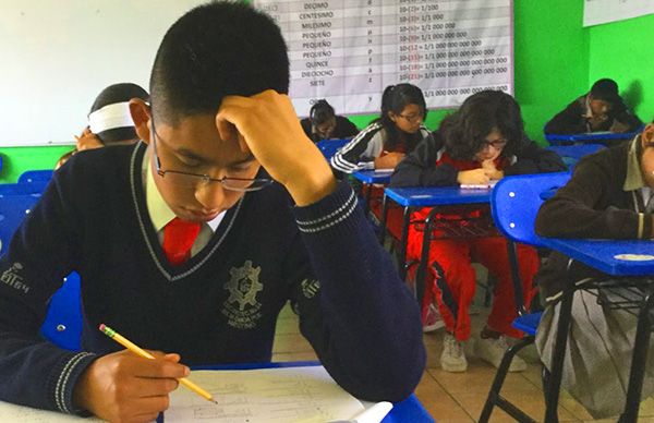 Listos capitalinos para concurso de matemáticas