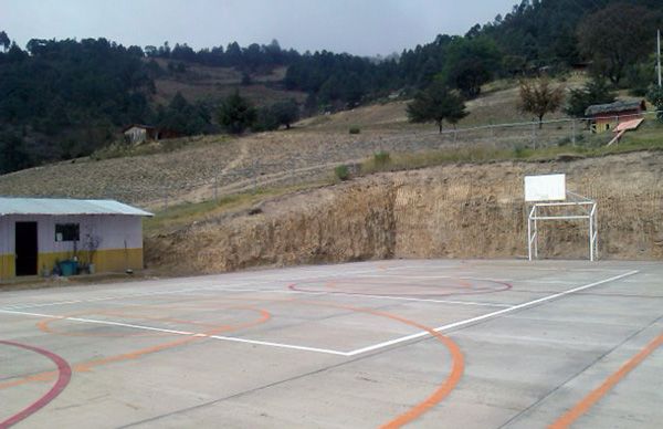 Por inaugurarse la cancha en Vicente Guerrero