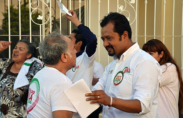 Osvaldo ávila, diputado electo; gran respaldo ciudadano en IV distrito