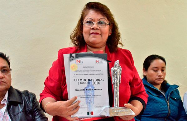 Recibirá alcaldesa antorchista premio internacional Maya 2016