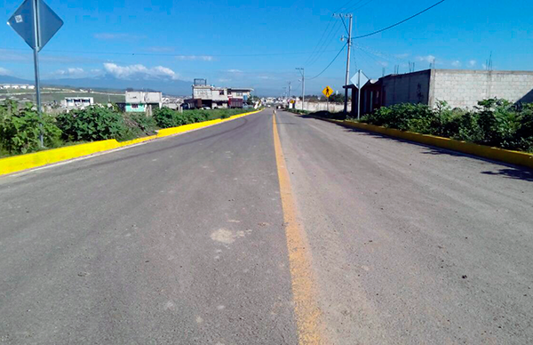 Logran obra gracias a su organización en Ocoyucan