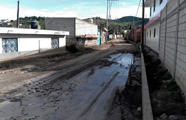 Pide edil auxiliar apoyo de la comuna y de Antorcha
