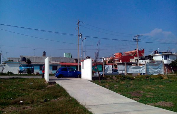 Logra Antorcha transformador para bachillerato en Huejotzingo