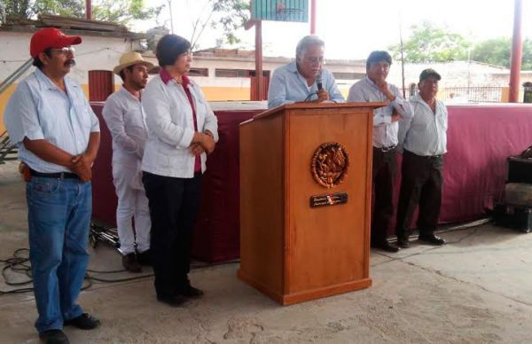 Agua potable y pavimentaciones para Huejonapan  