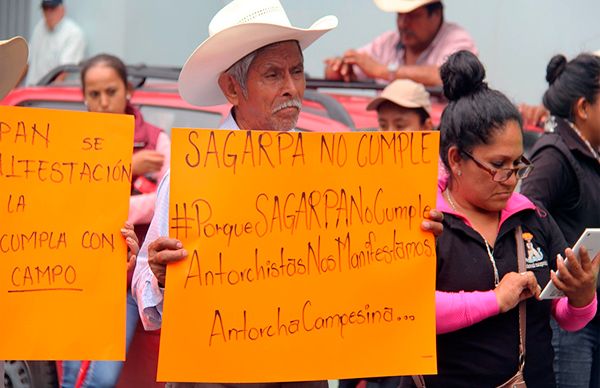 SAGARPA no atiende demandas nacionales