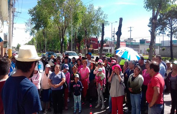 Solicitan obras para colonias de la capital poblana