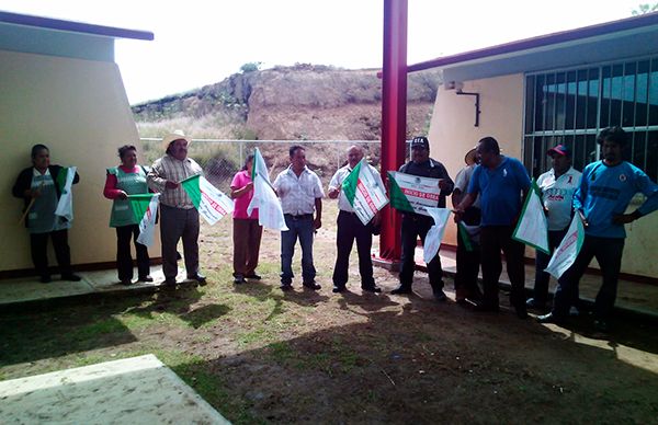 Arranca ampliación de plaza cívica en Francisco Sarabia