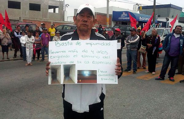 Exhiben negligencia de Infraestructura