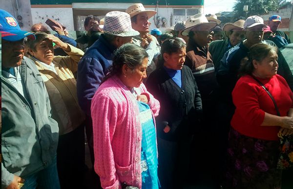  Exigen entrega de fertilizante a CADER