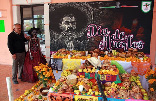 Realizan en Ocoyucan actividades de Día de Muertos