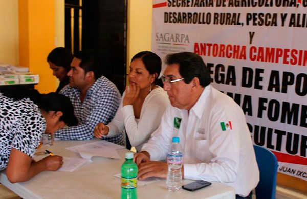 Logran apoyos para campesinos de Ixcaquixtla y Juan N.Méndez