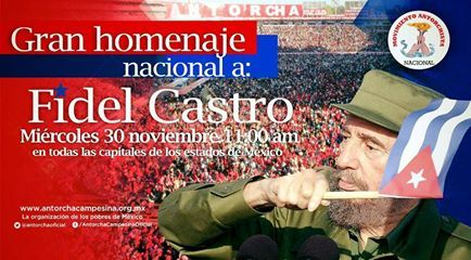 Homenaje Nacional a Fidel 