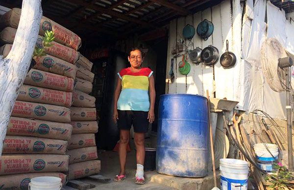 Más de 100 familias de Acapulco mejorarán su vivienda