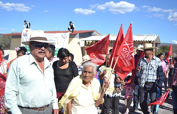 Arrancan obras en Zacapala