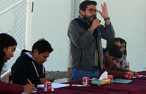 Los jóvenes juegan un papel histórico: Cariño Méndez  