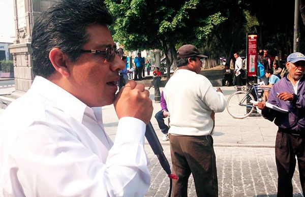 La gente debe saber que el problema es el capitalismo: Antorcha