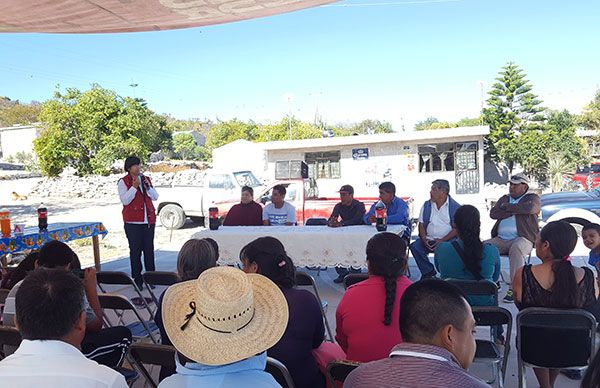 Cubre Tepexi servicio de drenaje en una de sus localidades
