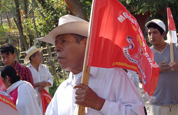 Etiquetan antorchistas 500 mil pesos para pavimentación en Cuetzalan