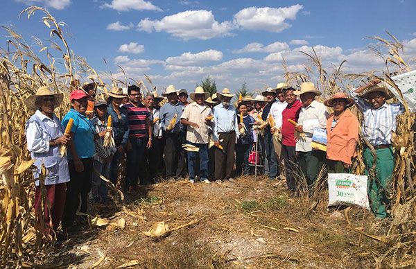 Continúa capacitación a agricultores de Ahuatempan  