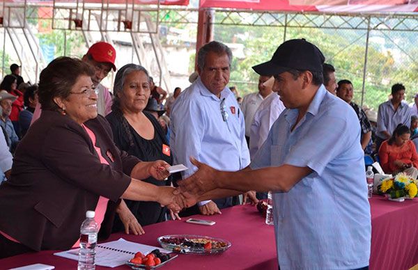   Huitzilan, muestra del trabajo de Antorcha: Hersilia Córdova  