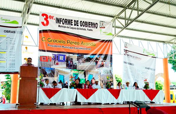  29.6 mdp en obras para Cuayuca, destaca alcaldesa