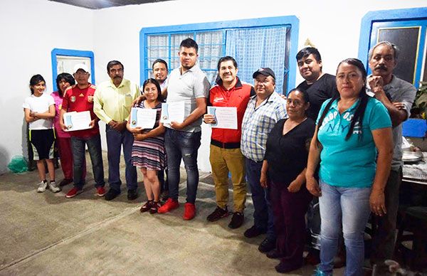 San Mateo Huexotla reconoce trabajo de Antorcha 