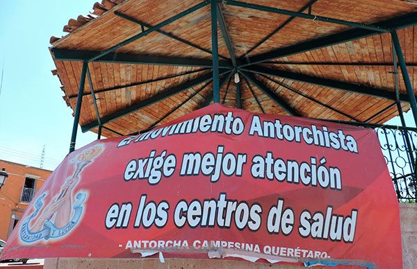 ¡Ni cansados, ni vencidos!, reinstalan plantón en Colón