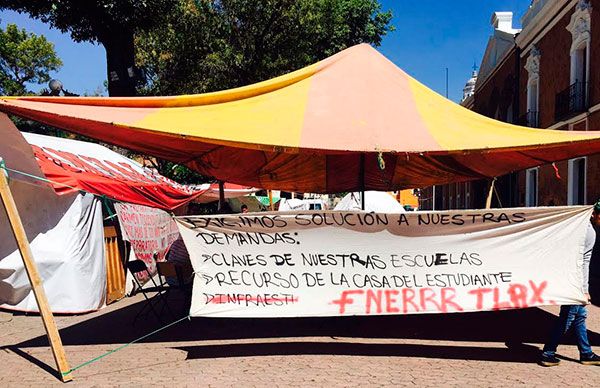   Se solidariza Casa del estudiante con Tlaxcala