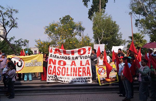 Exigen antorchistas solución a demandas en Tehuacán