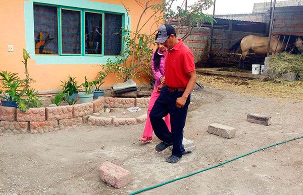 Lleva Hersilia Córdova jornadas de rehabilitación física a Atlixco