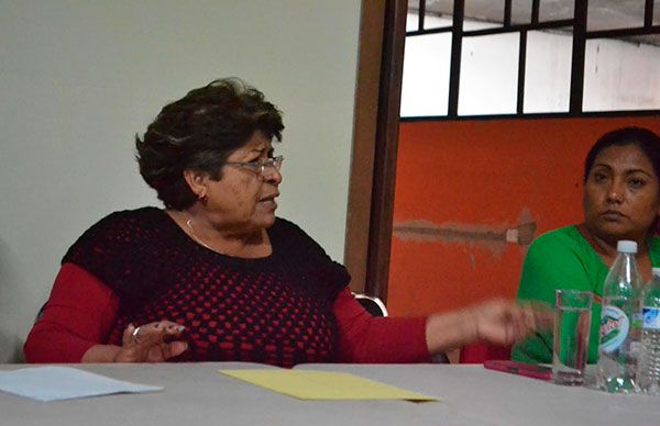  Invita Hersilia Córdova al 1er Informe de Trabajo de legisladores antorchistas 