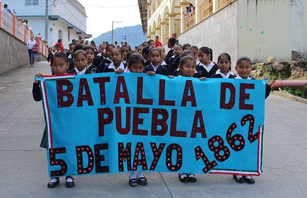  Conmemoran batalla del 5 de Mayo en Huitzilan de Serdán 