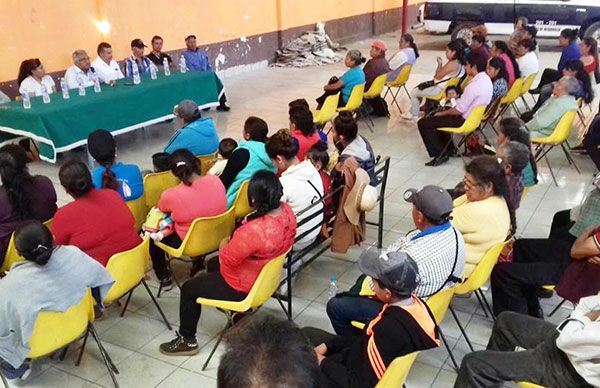   Imparten conferencia de plenos en Tlahuapan
