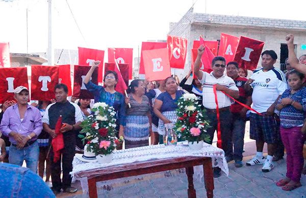 Inauguran obra en Altepexi