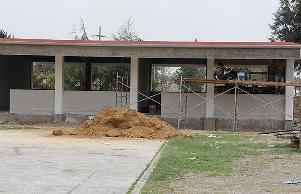 Invierte Ocoyucan en bachillerato Francisco Villa