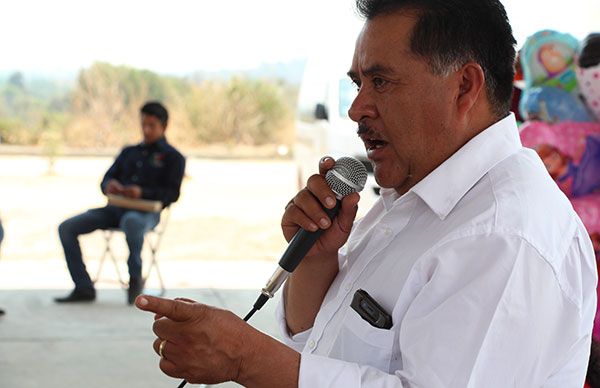 Necesaria la gestión de Antorcha: Rosendo Morales
