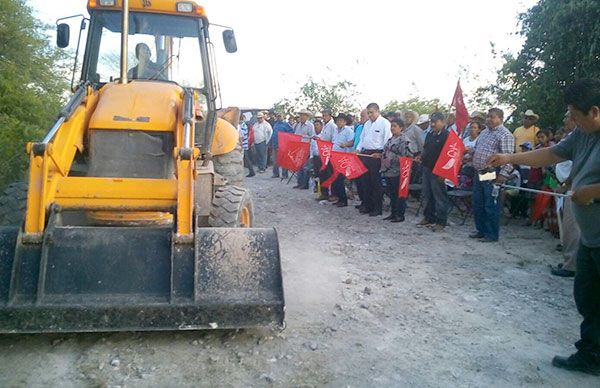  Arranca obra gestionada por Antorcha en Chietla
