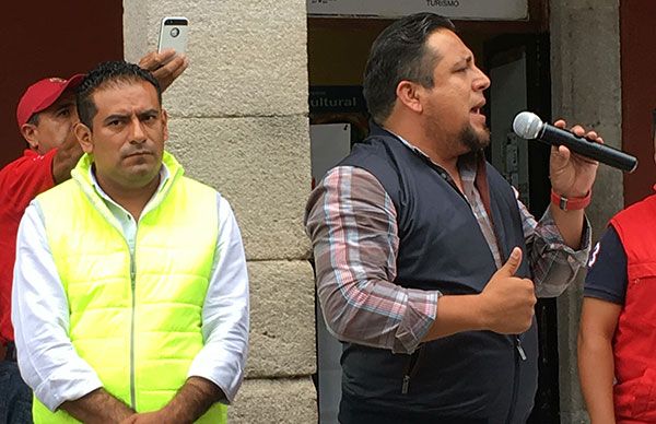 Gestionan diputados antorchistas recurso para auditorio