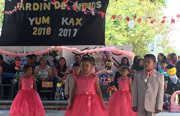 Anuncia comuna construcción de comedor en preescolar Yum-Kax