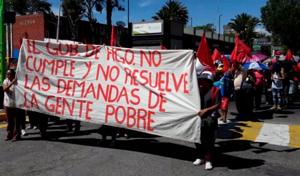 ¡Exigimos atención y solución a las necesidades de los hidalguenses organizados! 