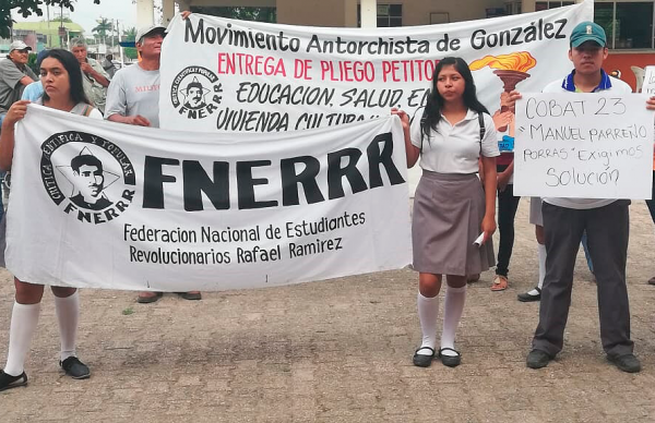 El munícipe de González, Guillermo Verlage Berry, niega apoyo a estudiantes de bachillerato