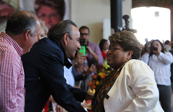 Diputados antorchistas cumplen con el Distrito 13