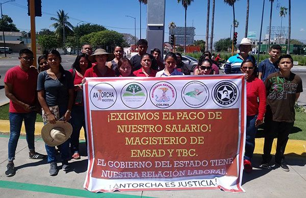 Maestros y alumnos evidencian atropello contra la educación 