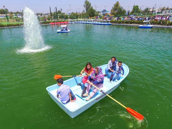Inauguran Lago Artificial en Chimalhuacán 