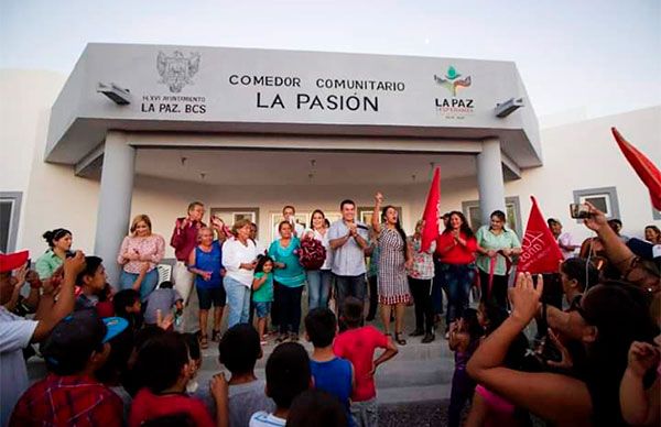 Comedor comunitario, beneficio para los pobres de La Pasión